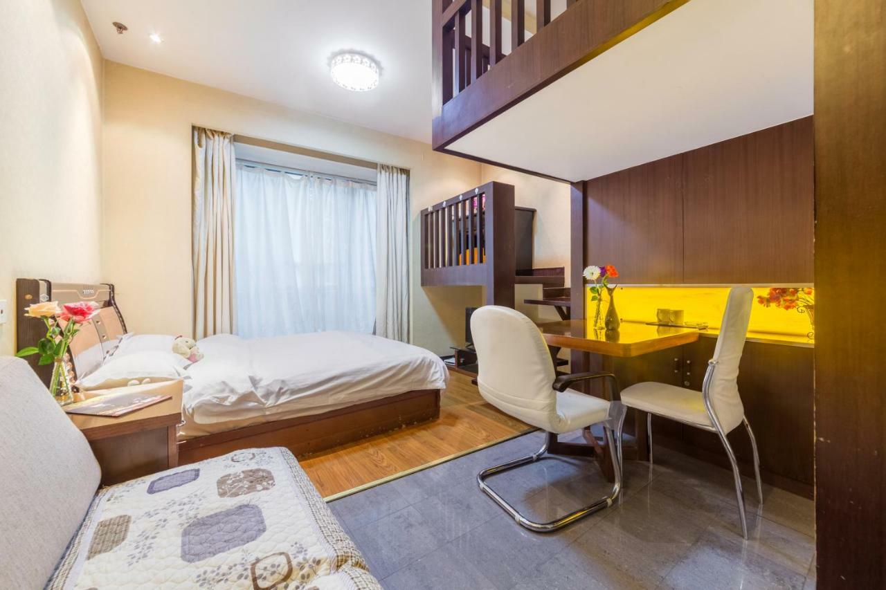 Shanghai Jiarong Hotel Apartment Exterior foto