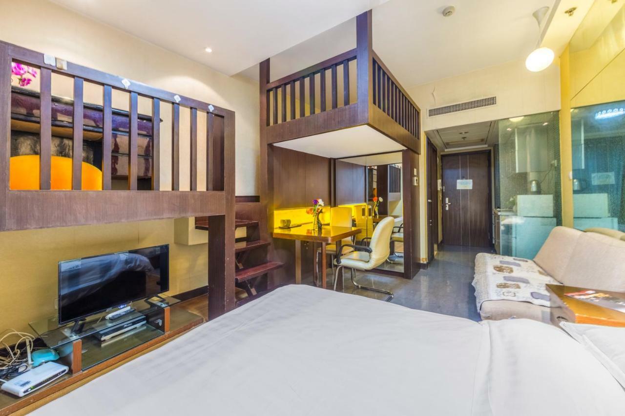 Shanghai Jiarong Hotel Apartment Exterior foto