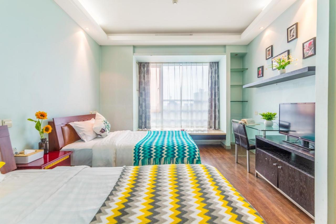 Shanghai Jiarong Hotel Apartment Exterior foto